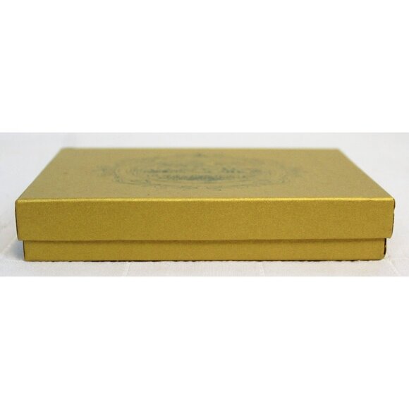 Vtg 1994 LJB Ranch House Texas Ornament Visions of Wildflowers Gold Porcelain - Picture 6 of 11